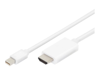 DIGITUS Mini DisplayPort Adapterkabel, mDP - HDMI type A