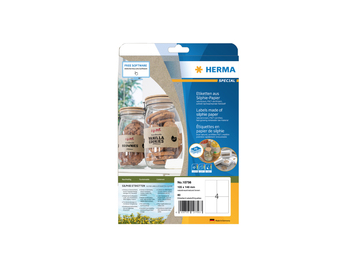 HERMA 10756 - Braun - Rechteck - Dauerhaft - 105 x 148 mm - A4 - Papier
