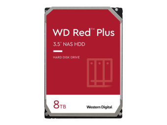 WD Red Plus WD80EFAX - Festplatte - 8 TB - intern - 3.5" (8.9 cm)