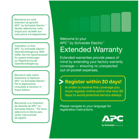 APC Extended Warranty Service Pack - Serviceerweiterung