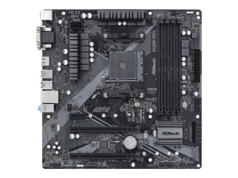 ASRock B450M Pro4 R2.0 - Motherboard - micro ATX - Socket AM4 - AMD B450 Chipsatz - USB-C Gen2 USB 3.2 Gen 1 USB 3.2 Gen 2 - Gigabit LAN - Onboard-Grafik (CPU erforderlich)