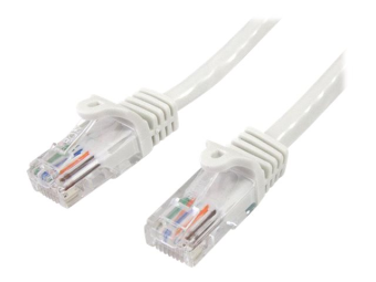 StarTech.com 2m Cat5e RJ45 UTP Netzwerkkabel Snagless - Cat 5e Patchkabel - Weiß - Stecker  Stecker - Patch-Kabel - RJ-45 (M)