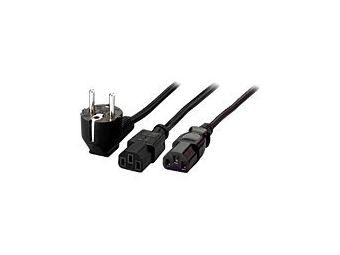 Equip Stromkabel - power CEE 77 (M) zu power
