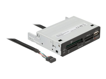 Delock Kartenleser - 89 cm (35 Zoll) (MS MS PRO MMC MS Duo xD CF microSD microSDHC microSDXC)
