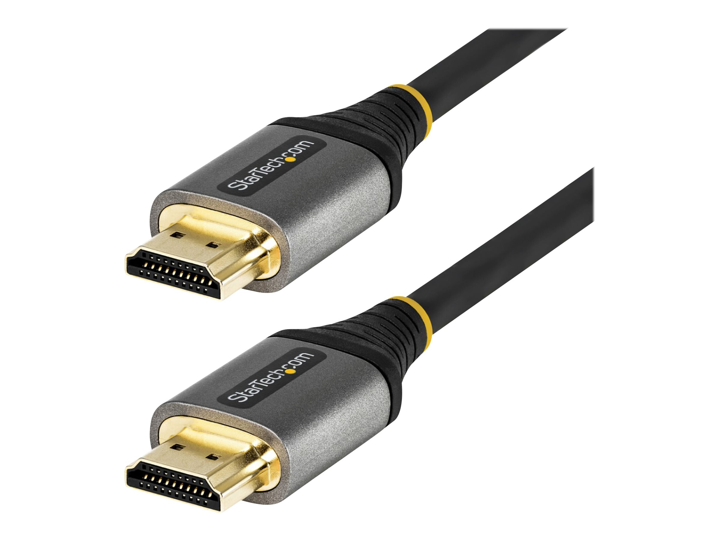 StarTech.com 2m Premium zertifiziertes HDMI 2.0 Kabel - High Speed Ultra HD 4K 60Hz HDMI Kabel mit Ethernet - HDR10, ARC - UHD HDMI Videokabel - Für UHD Monitore, TVs, Displays - MM (HDMMV2M)