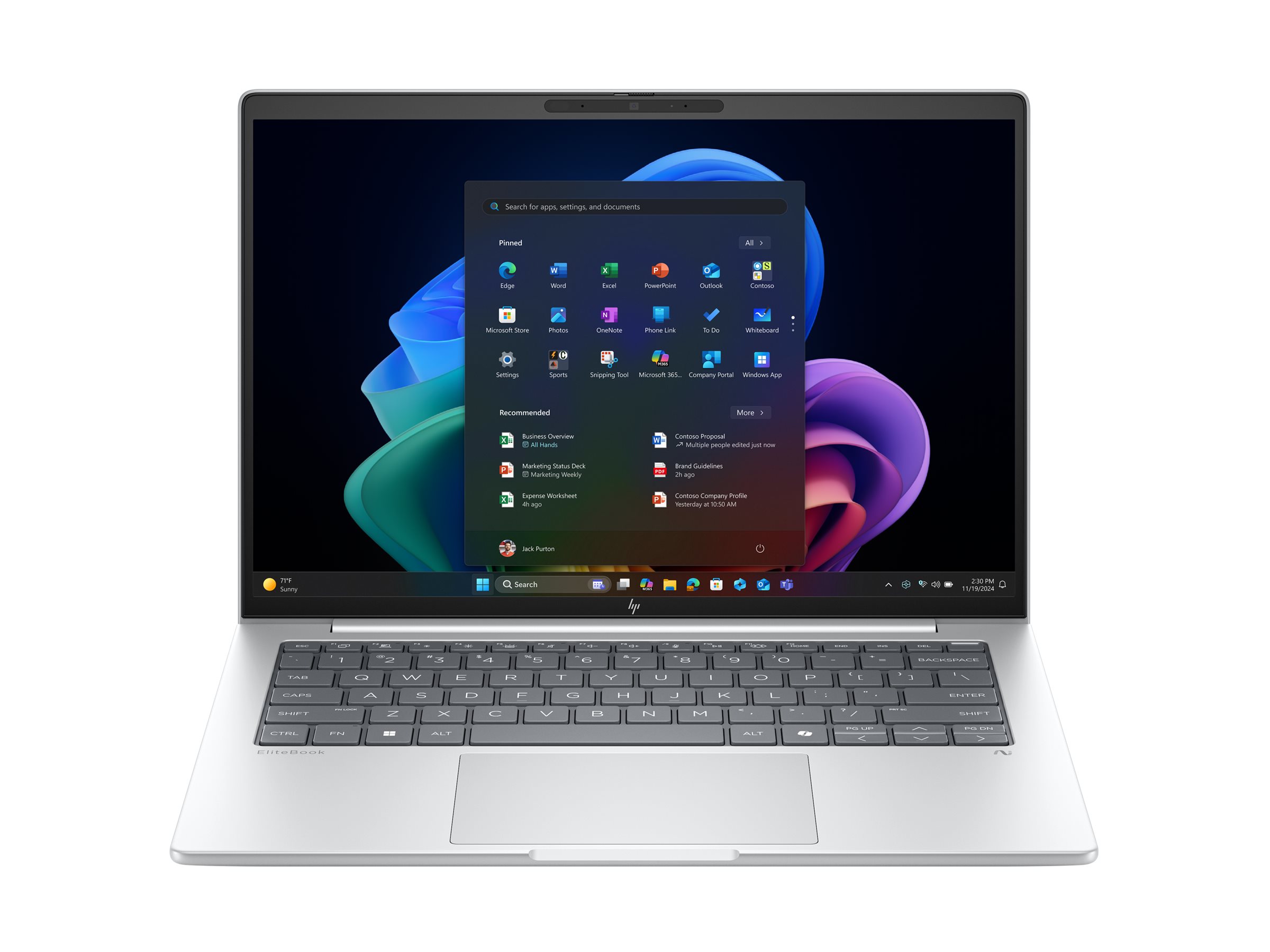 HP EliteBook 8 G1i Intel Core Ultra 7 258V WUXGA - Notebook - Core Ultra 7