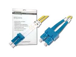 DIGITUS LWL Singlemode Patchkabel, LC  SC