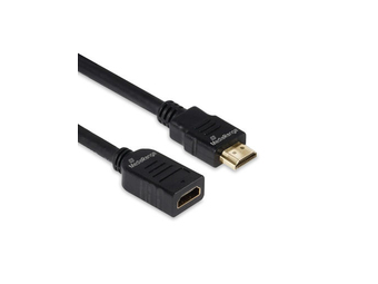 MEDIARANGE Hdmi Verlängerungskabel 18 Gbps ARC sw - Kabel - DigitalDaten