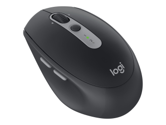 Logitech M590 Silent - Maus - Für Rechtshänder - optisch - 7 Tasten - kabellos - Bluetooth 2.4 GHz - kabelloser Empfänger (USB)