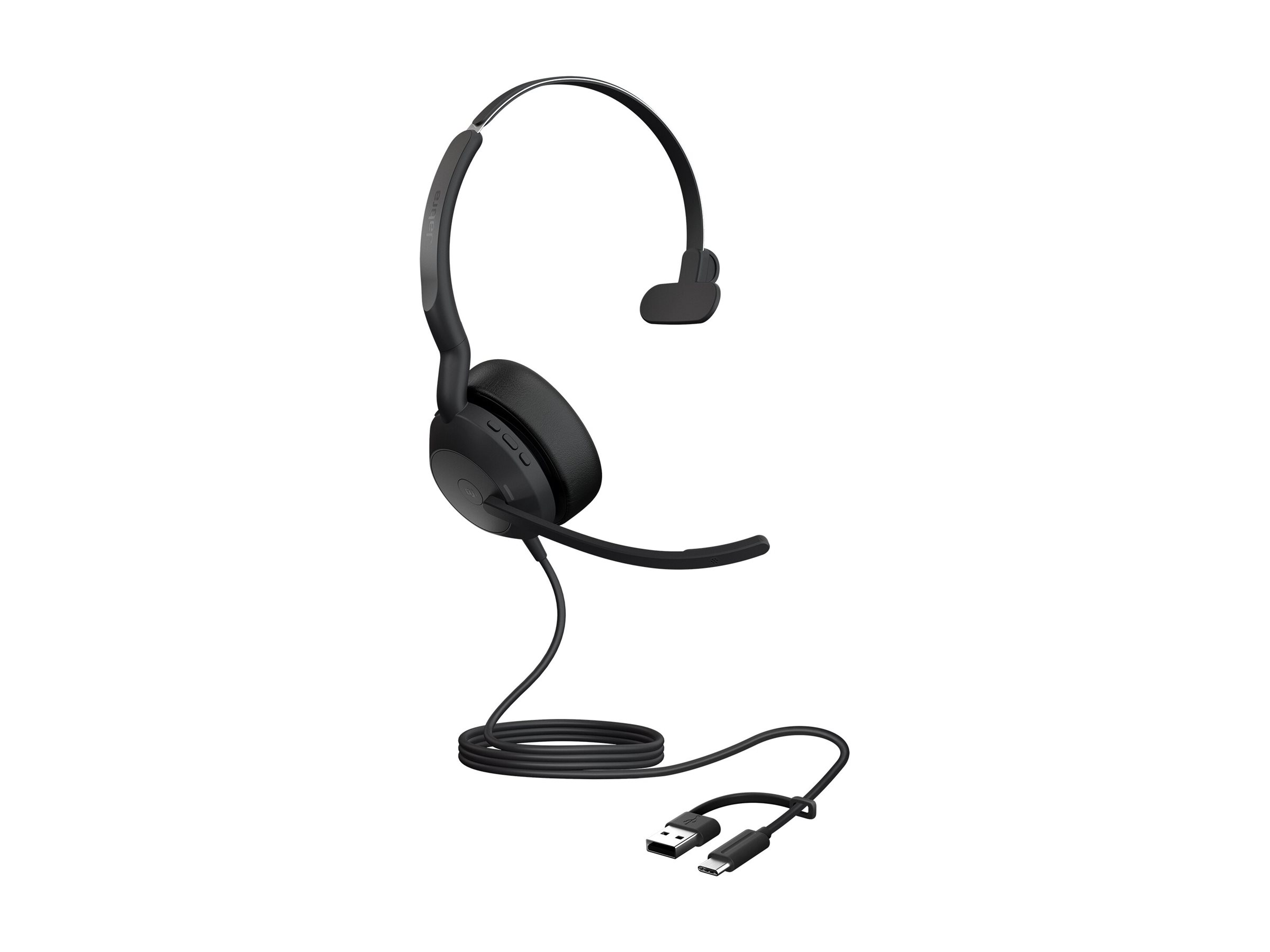 Jabra Evolve2 50 MS Mono - Headset - On-Ear - kabelgebunden