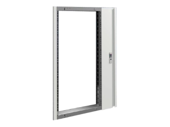 Rittal VX - Rack-Schwenkrahmen mit seitlicher Blende - RAL 7035 - 22U - 48.3 cm (19")