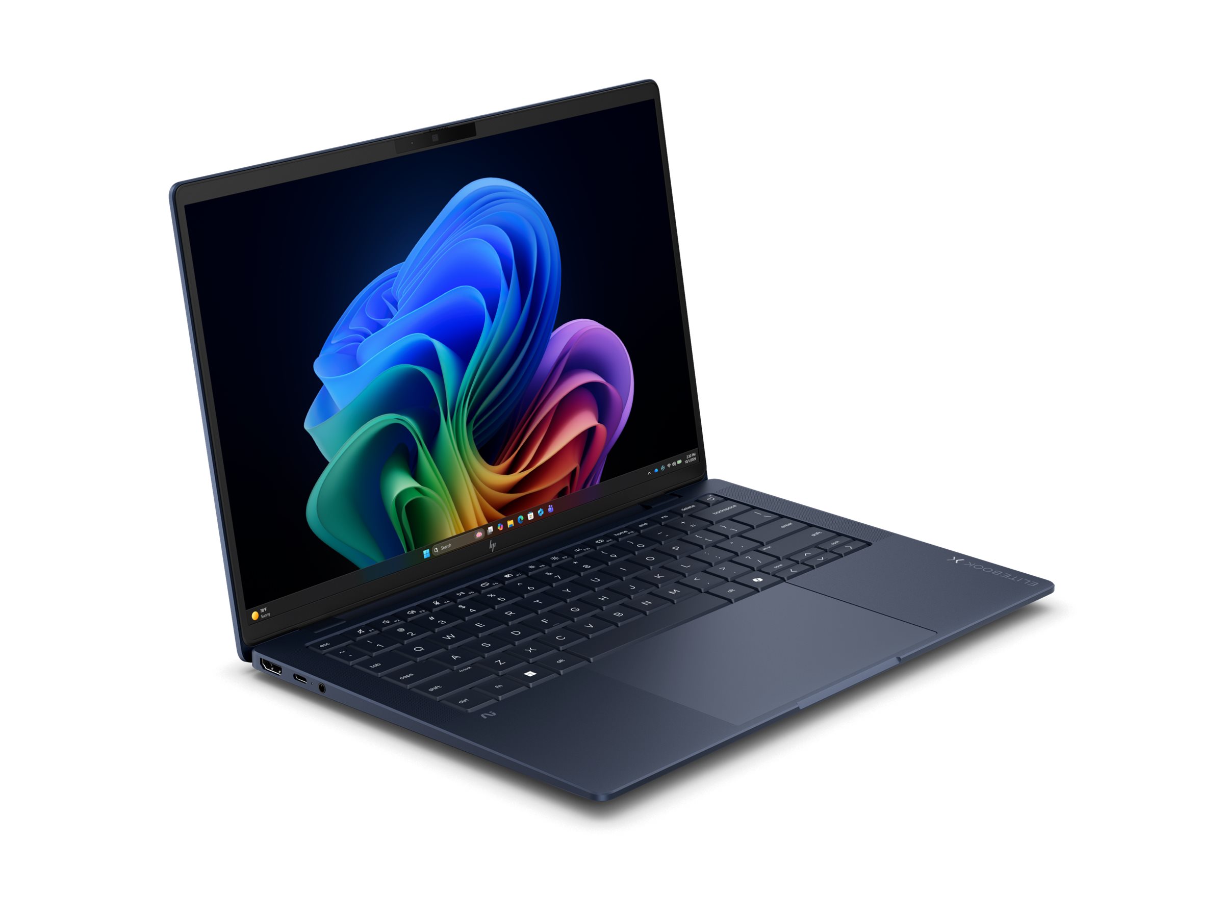 HP EliteBook X G2q Notebook Next Gen - 177-Grad Scharnierdesign - Snapdragon X2 Elite X2E-90-100 - Win 11 Pro - Qualcomm Adreno - 32 GB RAM - 512 GB SSD NVMe - 35.6 cm (14")