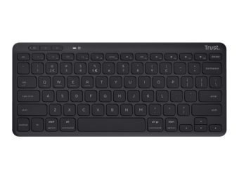 Trust Lyra - Tastatur - flaches Profil - kabellos