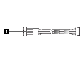 Lenovo NVMe-Kabel - 25 cm