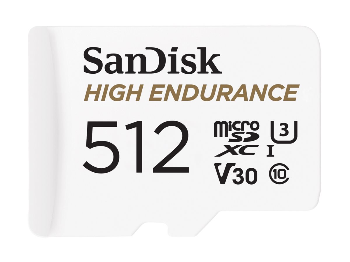 SanDisk High Endurance - Flash-Speicherkarte (microSDXC-an-SD-Adapter inbegriffen)