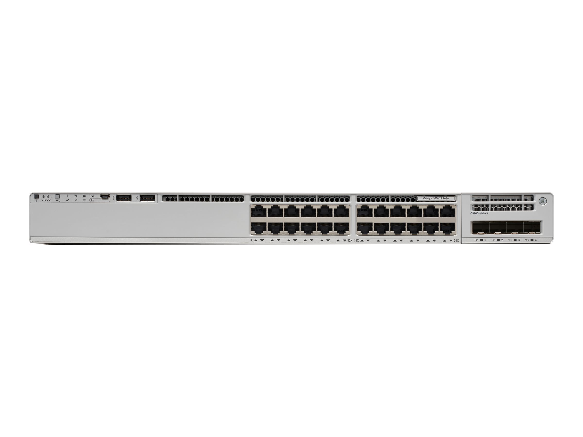 Cisco Catalyst 9200 - Network Essentials - Switch - L3 - managed - 8 x 10010002.5G5G10GBase-T + 16 x 101001000 (PoE+)