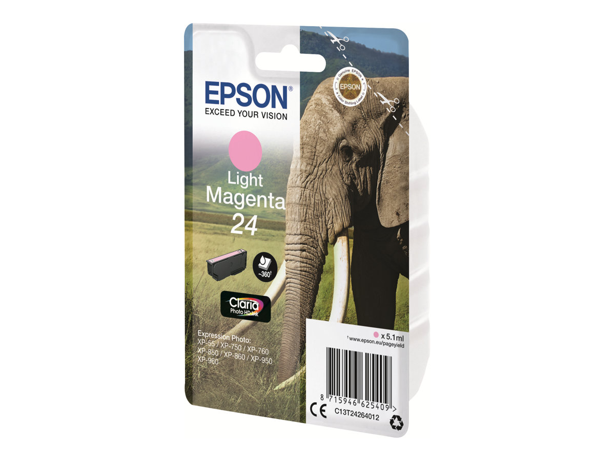 Epson 24 - 5.1 ml - hellmagentafarben - original