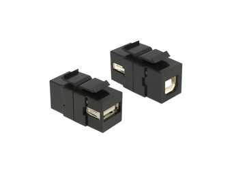 Delock Keystone module USB 2.0 A female > USB 2.0 B female