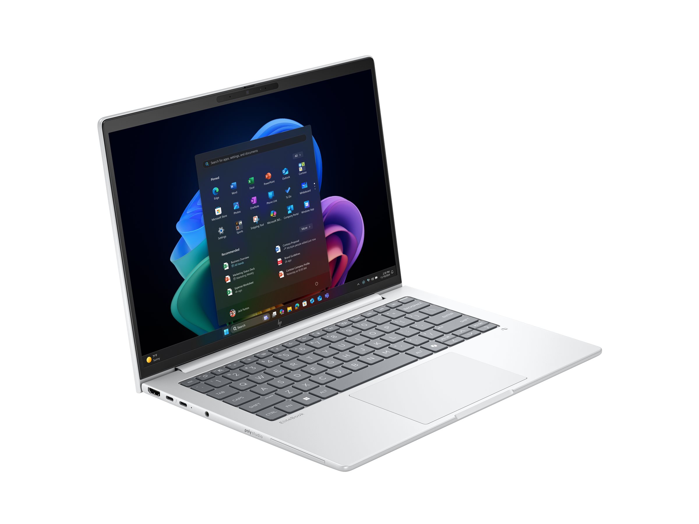 HP EliteBook 8 G1i Intel Core Ultra 7 258V WUXGA - Notebook - Core Ultra 7