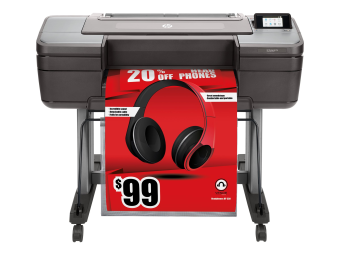 HP DesignJet Z6 PostScript - 610 mm (24") Großformatdrucker - Farbe - Tintenstrahl - Rolle (61 cm)