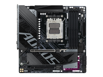 Gigabyte AORUS B840M ELITE WIFI6E - Motherboard - micro ATX - Socket AM5 - AMD B840 Chipsatz - USB 3.2 Gen 2, USB-C 3.2 Gen 1, USB 3.2 Gen 1 - Wi-Fi 6E, 2.5 Gigabit LAN, Bluetooth - Onboard-Grafik (CPU erforderlich)