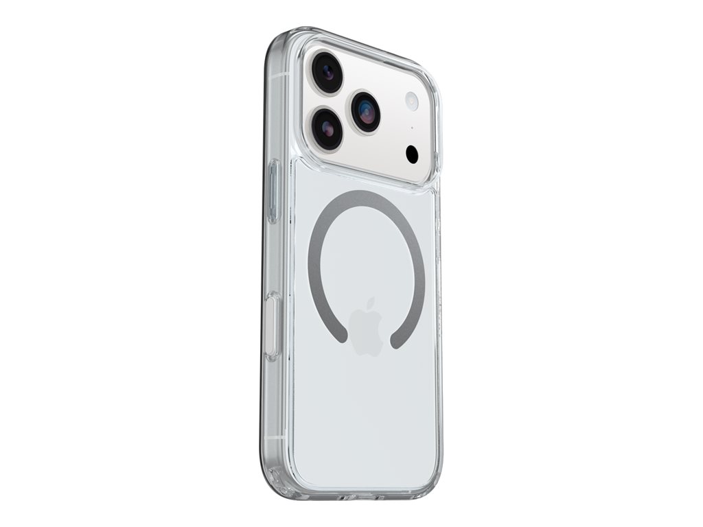 OtterBox Symmetry Series Clear - Hintere Abdeckung für Mobiltelefon - kompatibel mit MagSafe - Polycarbonat, thermoplastischer Elastomer (TPE)