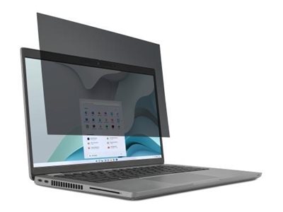 Kensington EQ - Blickschutzfilter für Notebook - 2-Wege - abnehmbar - Kleber, Scharnierlaschen - 39.6 cm (15.6")