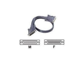 ATEN Stacking-Kabel - DB-25 (M) zu DB-25 (W)