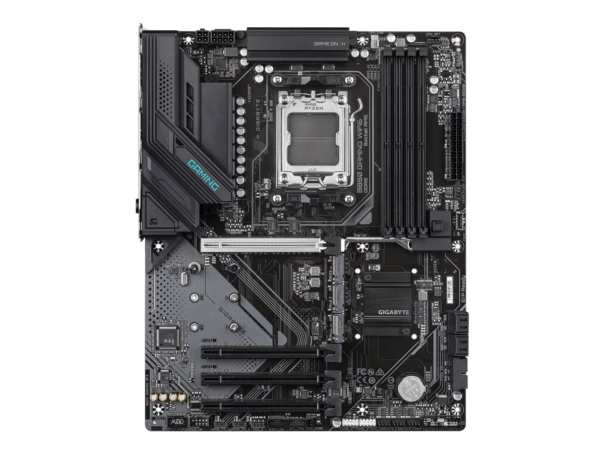 Gigabyte B850 GAMING WIFI6 - Motherboard - ATX - Socket AM5 - AMD B850 Chipsatz - USB-C 3.2 Gen 1, USB 3.2 Gen 2, USB 3.2 Gen 1 - Wi-Fi 6, Bluetooth, Gigabit LAN - Onboard-Grafik (CPU erforderlich)