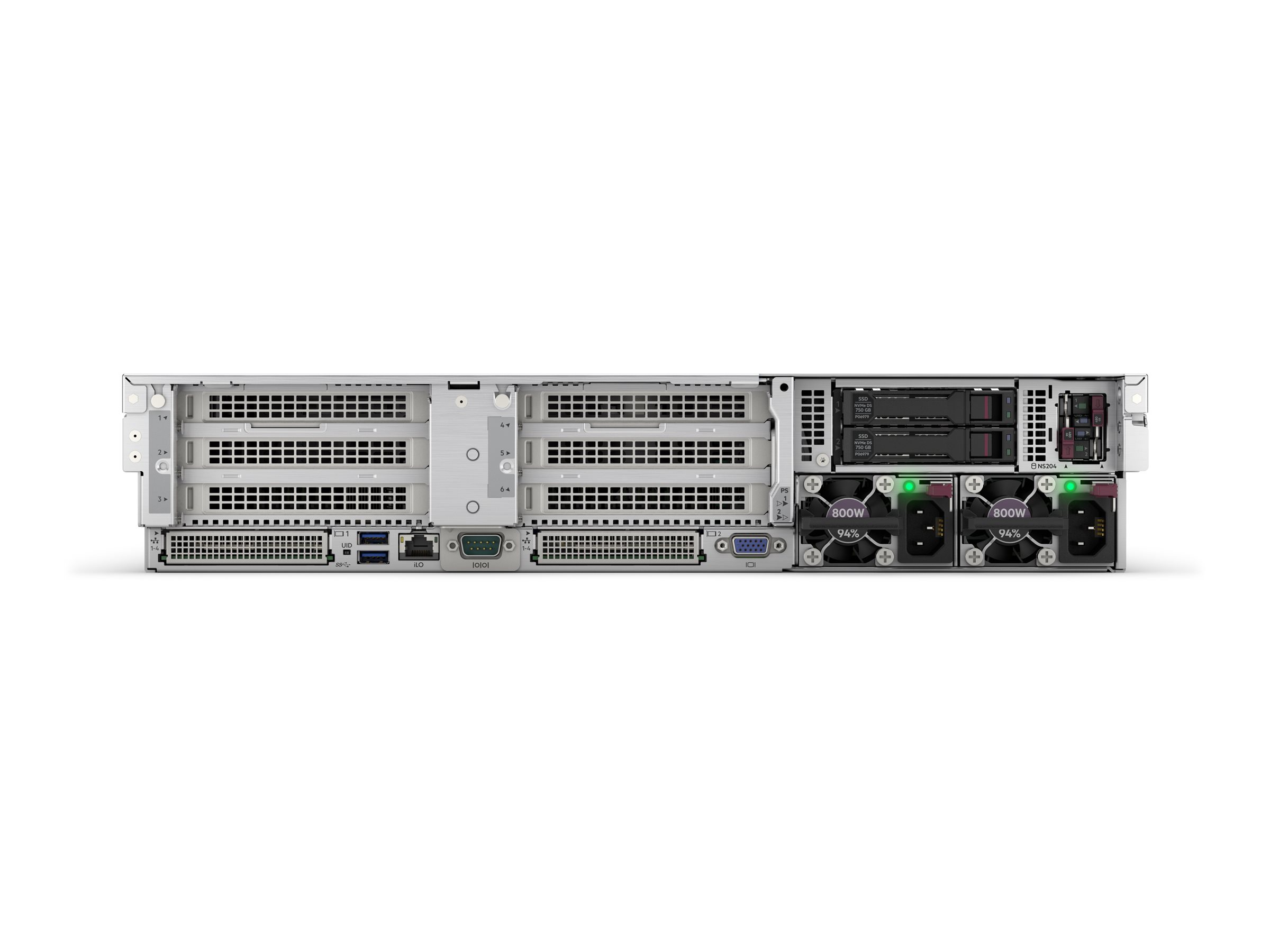 HPE ProLiant DL385 Gen11 - Server - Rack-Montage - 2U - zweiweg - 1 x EPYC 9124  3 GHz - RAM 64 GB - SATASASNVMe - Hot-Swap 6.4 cm (2.5")