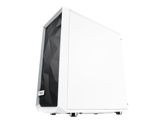 Fractal Design Meshify C White - TG - Tower - ATX - Seitenteil mit Fenster (gehärtetes Glas)