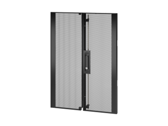 APC NetShelter SX - Rack-Tür - hinten - Schwarz