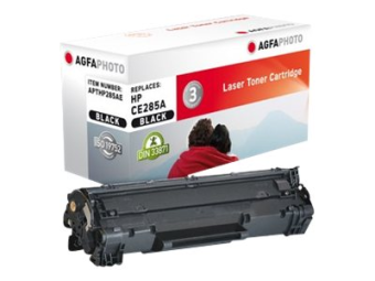AgfaPhoto Schwarz - kompatibel - Tonerpatrone (Alternative zu Canon CRG-725 HP 85A HP CE285A)