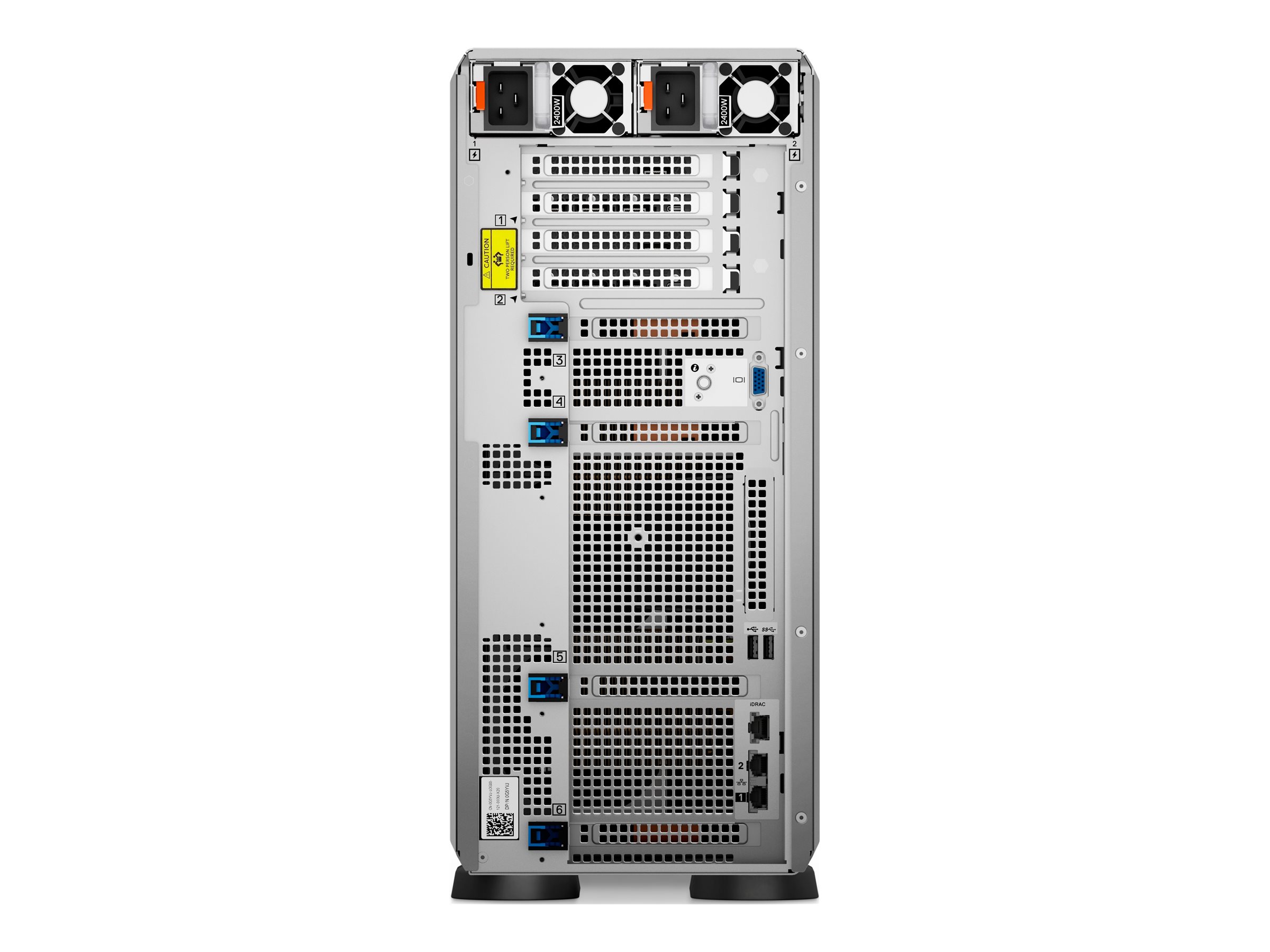 Dell PowerEdge T550 - Server - Tower - zweiweg - 1 x Xeon Silver 4309Y  2.8 GHz - RAM 16 GB - SAS - Hot-Swap 8.9 cm (3.5")