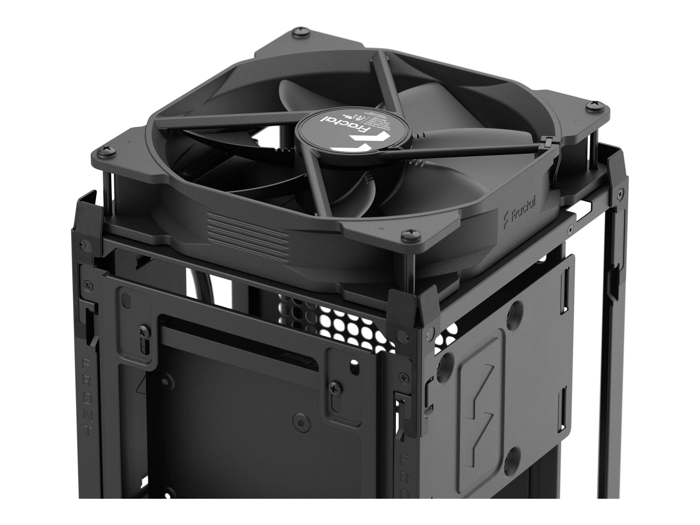 Fractal Design Mood - PC-Gehäuse - Mini-ITX - keine Spannungsversorgung (SFX  SFX-L)