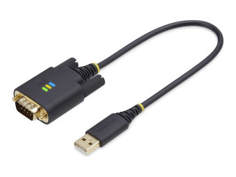 StarTech.com 1ft (30cm) USB to Serial Adapter Cable, COM Retention, RS232 - Kabel USB  seriell - USB (M)