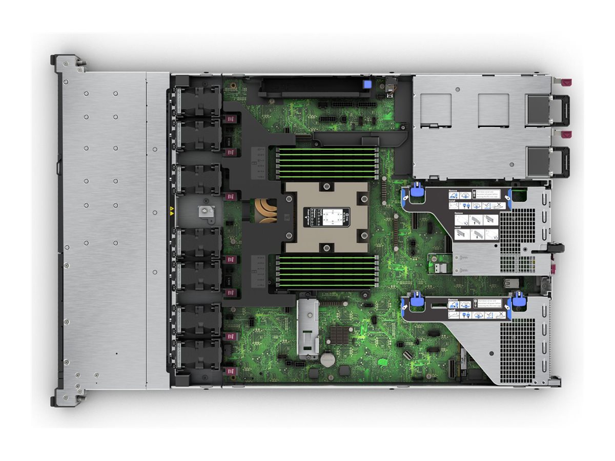 HPE ProLiant DL325 Gen11 - Server - Rack-Montage - 1U - 1-Weg - 1 x EPYC 9115  2.6 GHz - RAM 64 GB - SATASASNVMe - Hot-Swap 6.4 cm (2.5")