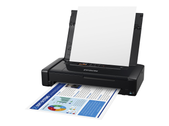 Epson WorkForce WF-110W - Drucker - Farbe - Tintenstrahl - A4 - 5760 x 1440 dpi - bis zu 7 SeitenMin. (einfarbig)