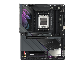 Gigabyte AORUS X870E MASTER - Motherboard - ATX - Socket AM5 - AMD X870E Chipsatz - USB-C 3.2 Gen 2x2 USB4 USB 3.2 Gen 1 USB 3.2 Gen 2 - 5 Gigabit Ethernet Bluetooth Wi-Fi 7 - Onboard-Grafik (CPU erforderlich)