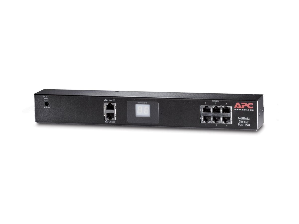 APC NetBotz - Sensor-Pod für Rack - 1U - für PN AP9335T