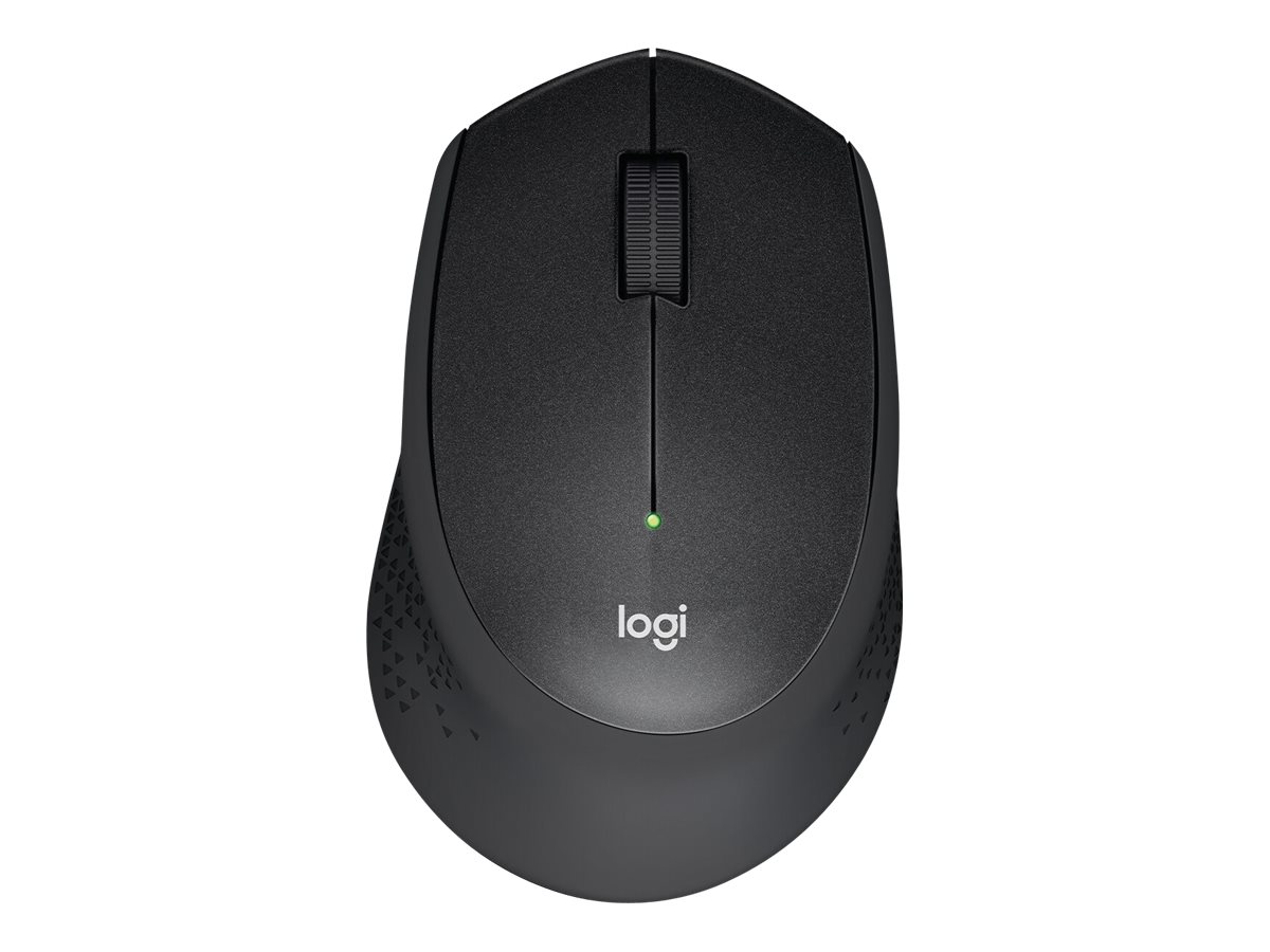 Logitech M330 SILENT PLUS - Maus - 3 Tasten - kabellos - 2.4 GHz - kabelloser Empfänger (USB)