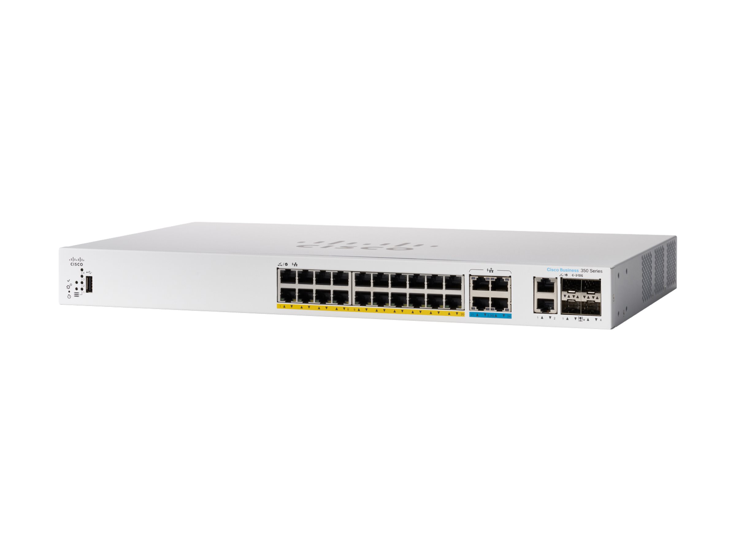 Cisco Catalyst 1300-24MGP-4X - Switch - L3 - managed - 16 x 101001000 (PoE+)
