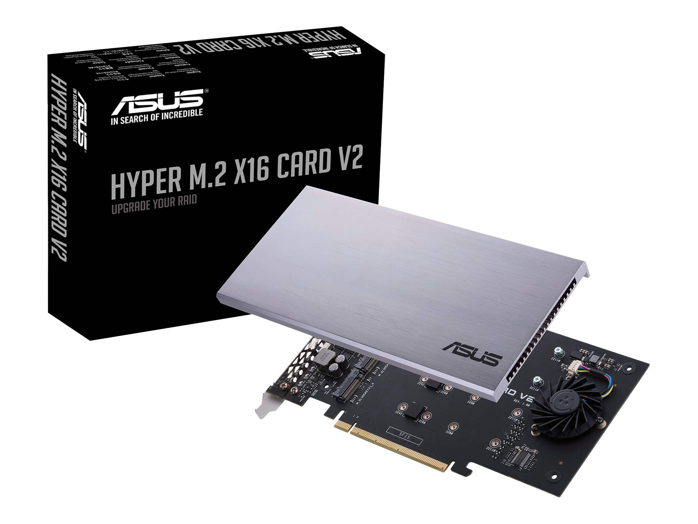 ASUS HYPER M.2 X16 CARD V2 - Schnittstellenadapter