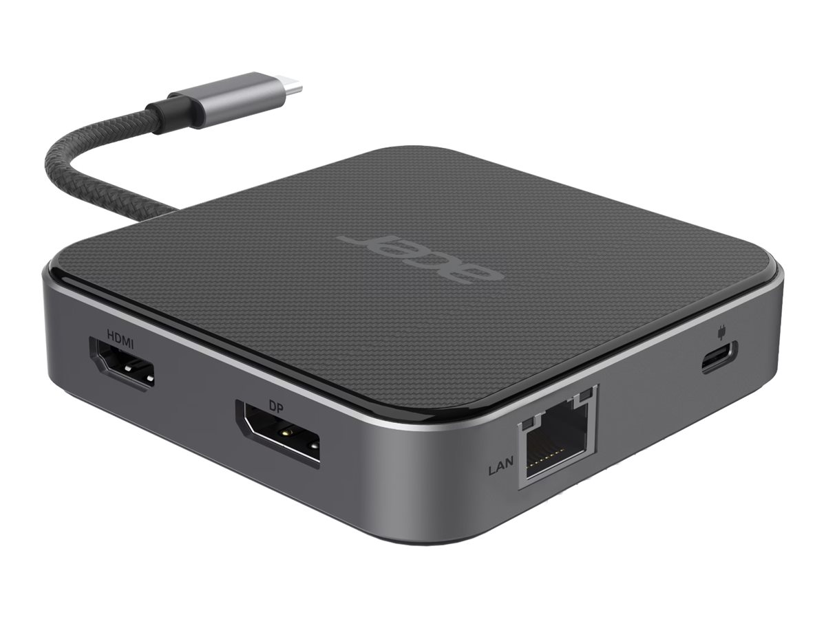 Acer 7-In-1 - Dockingstation - USB-C - HDMI, DP