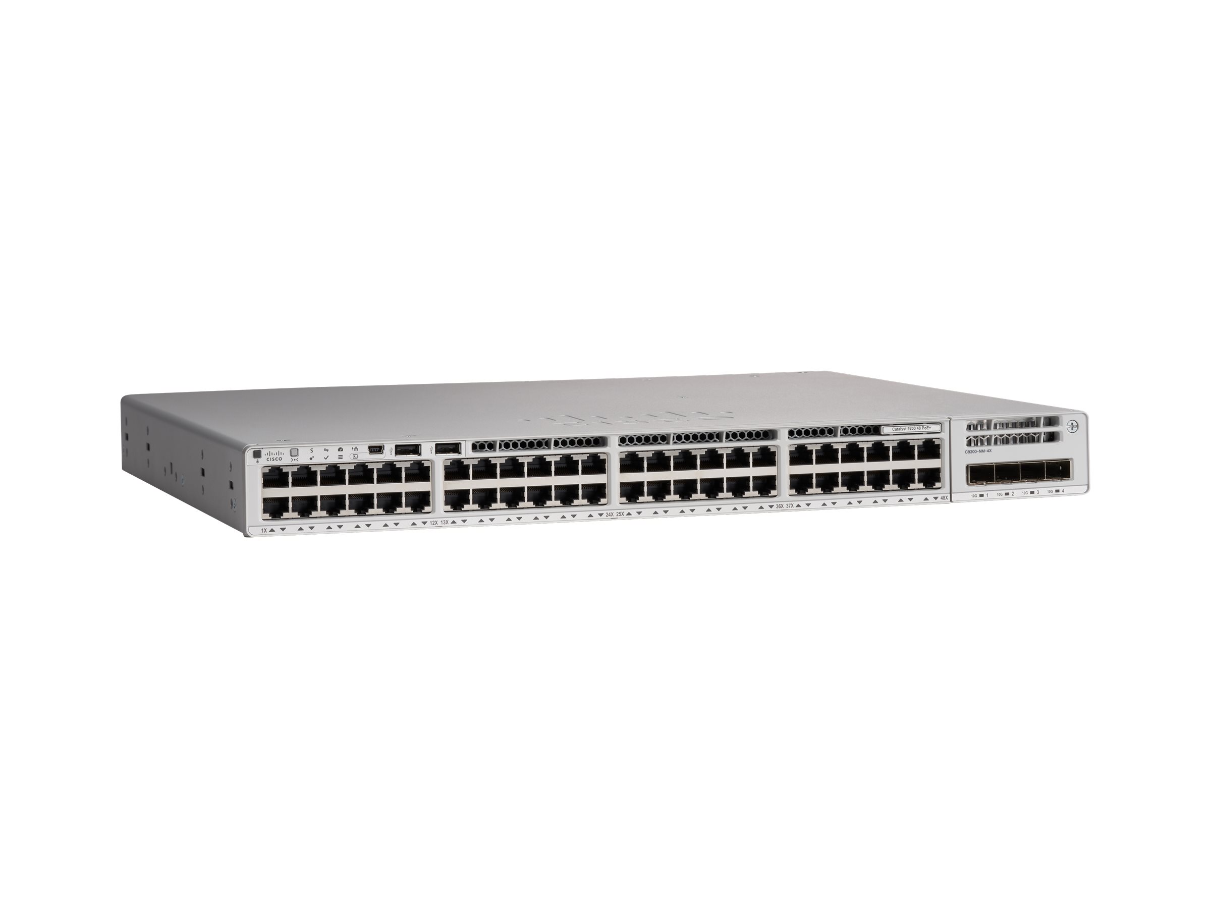 Cisco Catalyst 9200 - Network Advantage - Switch - L3 - Smart - 48 x 101001000 (PoE+)