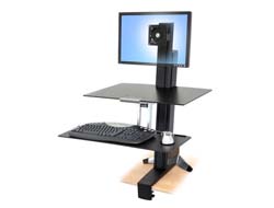 Ergotron WorkFit-S Single LD - Stehender Tischwandler