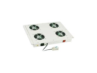 EFB Elektronik EFB-Elektronik - Rack-Dach mit 2 Lüftern - mit 4 Lüfter - RAL 7035 - 48.3 cm (19")