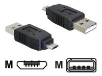 Delock USB-Adapter - USB (M) zu Micro-USB Typ B (M)