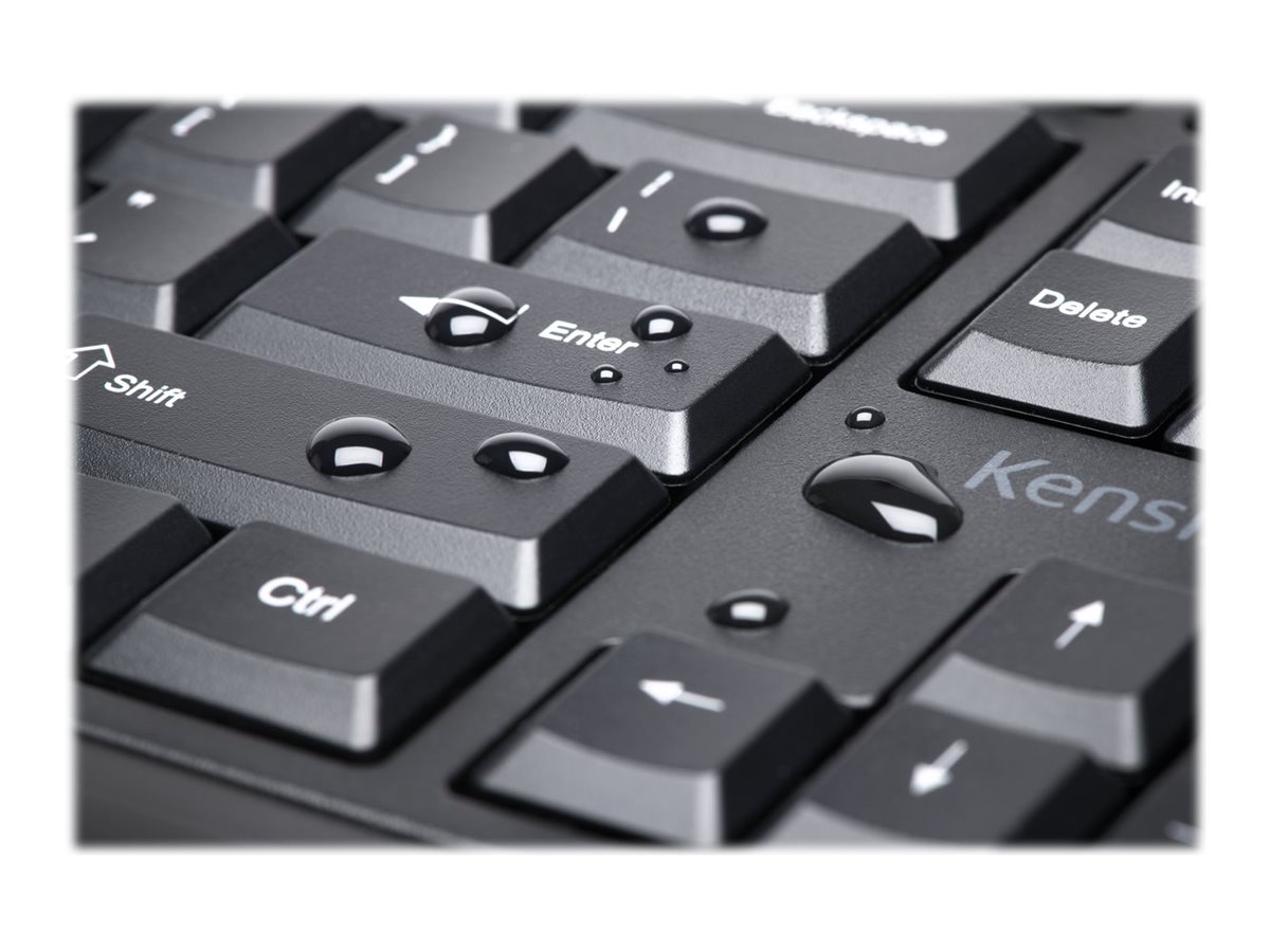 Kensington Pro Fit Low-Profile Desktop Set - Tastatur-und-Maus-Set