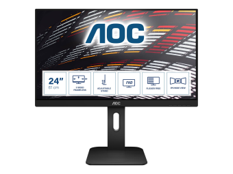 AOC X24P1 - LED-Monitor - 61 cm (24) - 1920 x 1200 Full HD (1080p)